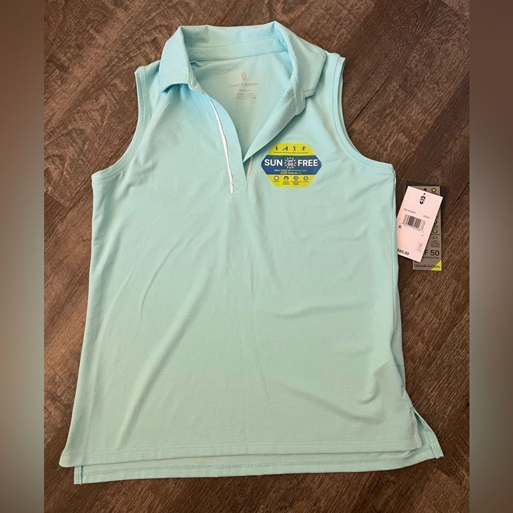 Free Country Sleeveless Sunfree Top- Size Small